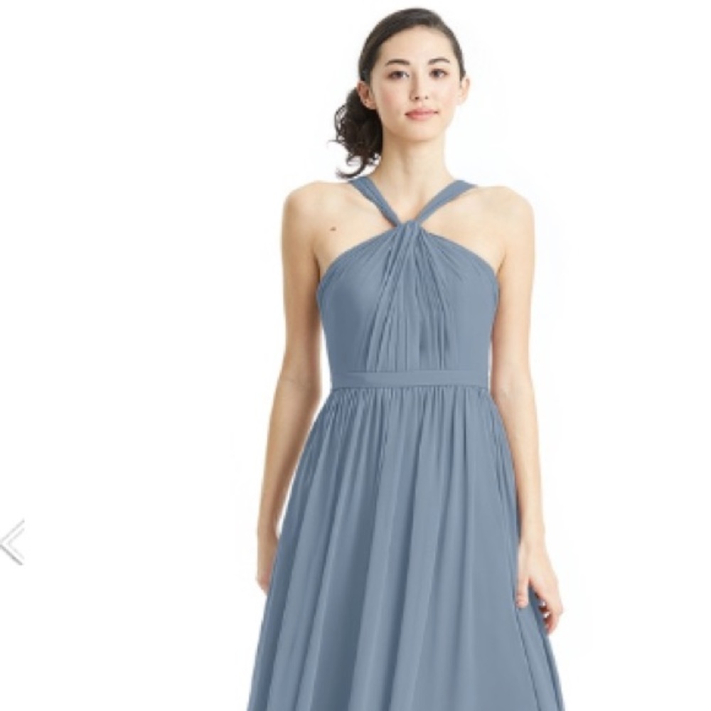 Azazie | Jacey Dress | Dusty Blue